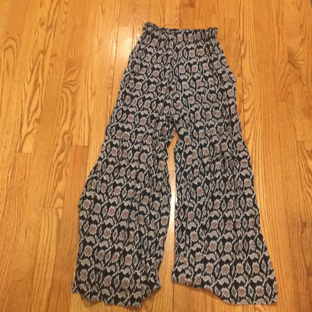 Brandy Melville Black Tribal Hippie Pants